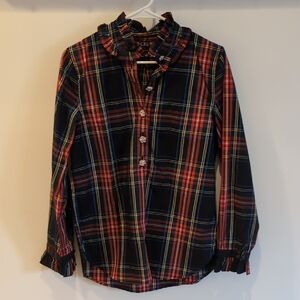 J. Crew Women's Plaid Button Down Shirt